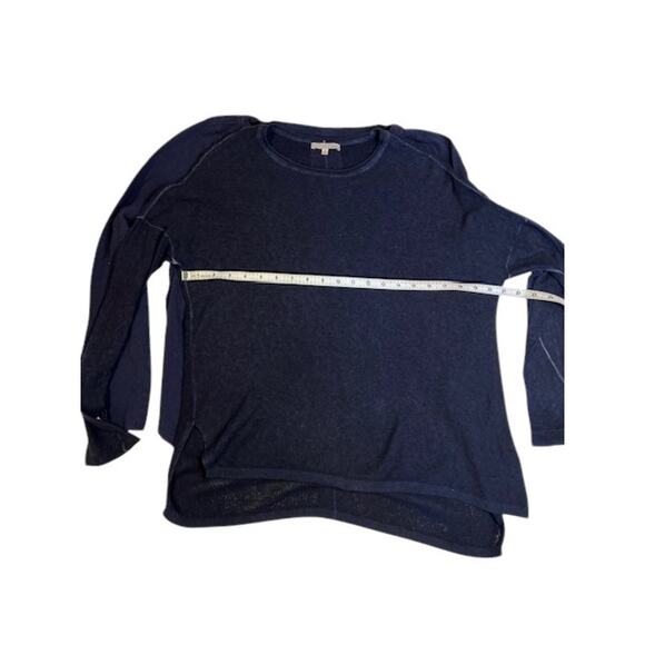 EILEEN FISHER - SKIN Navy Blue Bundle of 2 3/4 Shirt Lightweight sweater MEDIUM - Picture 7 of 16